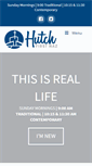 Mobile Screenshot of hutchfirstnaz.org