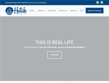 Tablet Screenshot of hutchfirstnaz.org